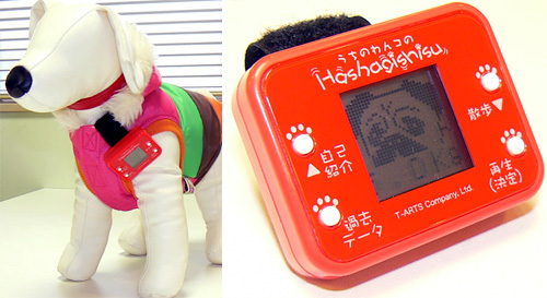 Takara Tomy Dog Pedometer (Images courtesy Newlaunches)