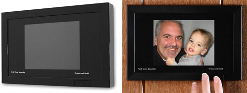 Digital Door Viewer (Images courtesy Frontgate)