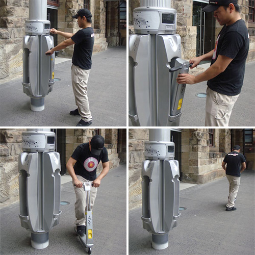 Scooter sharing program