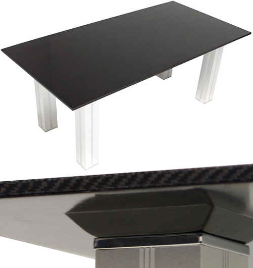 Seibon Carbon Fiber Coffee Table (Images courtesy Plunder Guide)