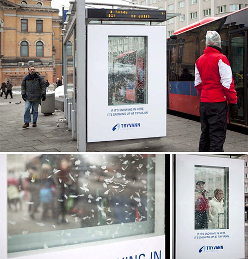 Tryvann Winter Park Ad (Images courtesy Toxel)