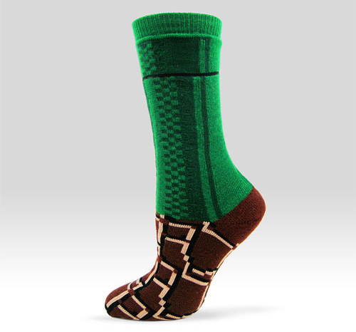 Warp Zone Socks (Image courtesy AshiDashi)