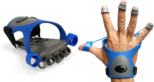 Xtensor Gamer Hand Exerciser (Images courtesy ThinkGeek)