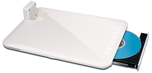 Netbook Stand With DVD Super-Multi Drive (Image courtesy Century)