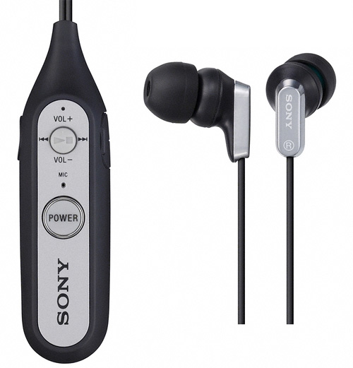 Sony DR-BT100CX In-Ear Bluetooth Headphones (Image courtesy Sony)