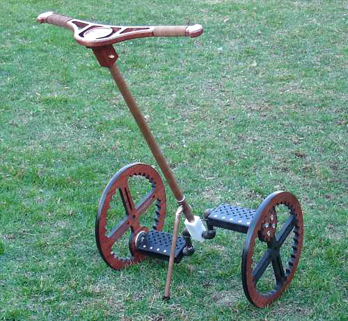 Steampunk Segway (Image courtesy bdring via Instructables)