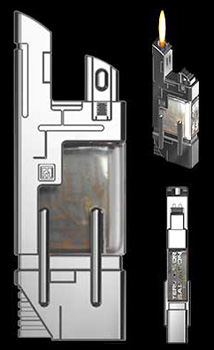 Terminator Salvation Fuel Cell Lighter (Image courtesy Hollywood Collectibles Group)