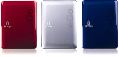 Iomega eGo Drives (Image courtesy Iomega)