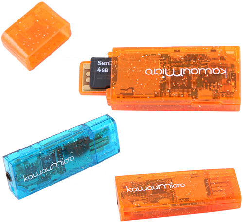 kawauMicro USB Music Player (Images courtesy USB Geek)