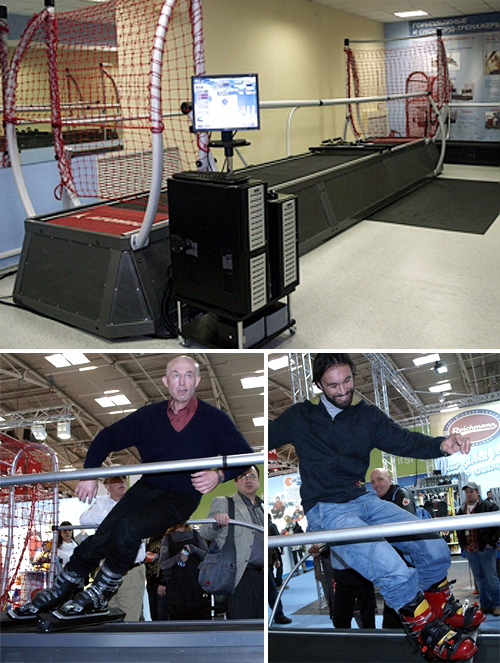 olymp Olymp Ski & Snowboard Simulator (Images courtesy SkyTec Interactive)