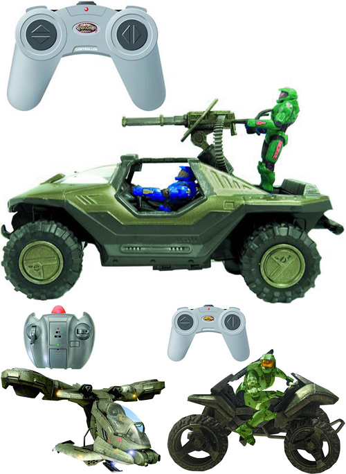 Halo RC Vehicles (Images courtesy the BigBadToyStore.com)