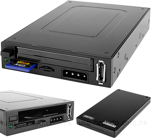 UNITEK 3.5" Multi-Functional Bay (Images courtesy usb.Brando.com.hk)