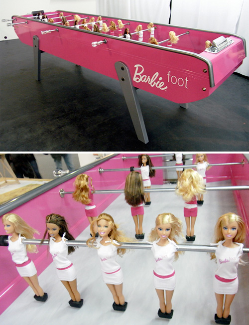 Barbiefoot (Images courtesy designboom)