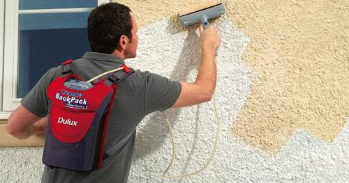 Dulux Weathershield BackPack Roller System (Image courtesy Dulux)
