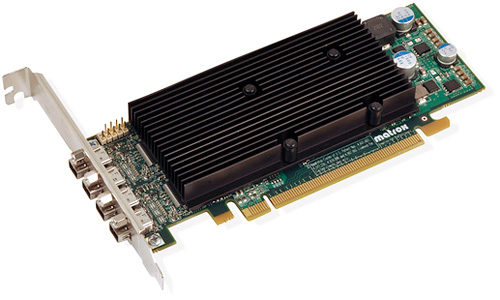 Matrox M9148 LP PCIe x16 (Image courtesy Matrox)