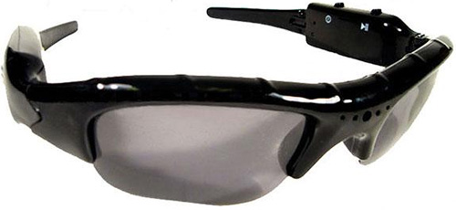 spyglasses Covert Spy Camcorder Sunglasses (Image courtesy Geek Stuff 4 U)
