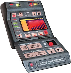 Star Trek Mark IX Science Tricorder Replica (Image courtesy Entertainment Earth)