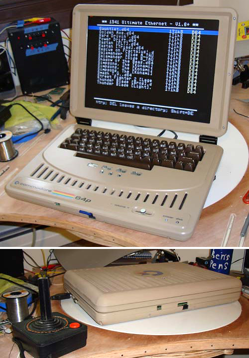c64_lappy C64 Laptop (Images courtesy Ben Heck)