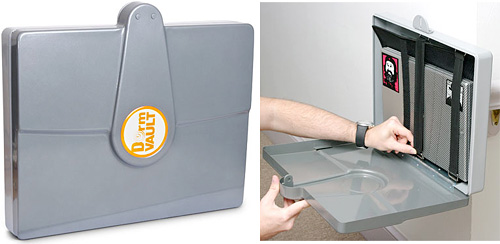 DormVault Laptop Safe (Images courtesy ThinkGeek)