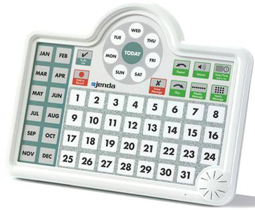 Jenda Lifetime Voice Calendar (Image courtesy SkyMall)