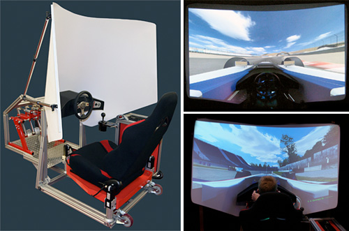 rs1_m3 RS1 Xtreme M3 Racing Simulator (Images courtesy Texas Sim Racing Inc.)
