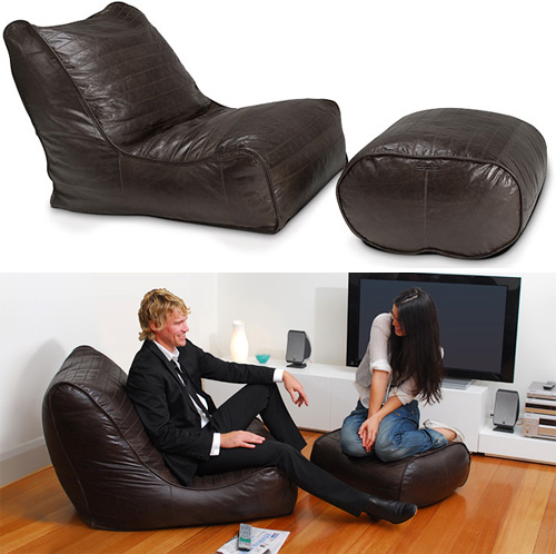 Lounger Bean Bag Chair fiorenze sofa is one classy bean bag chair | ohgizmo! Lounger Bean Bag Chair fiorenze sofa is one classy bean bag chair | ohgizmo!