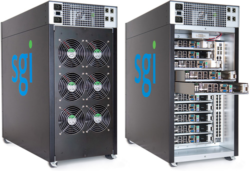 Octane III Personal Supercomputer (Images courtesy SGI)