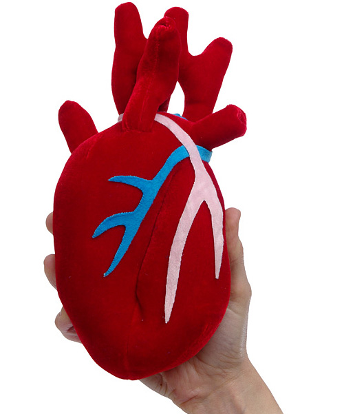 plush_heart Plush Heart (Image courtesy ThinkGeek)