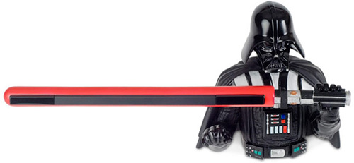 vader_sensorbar Darth Vader Nintendo Wii Sensor Bar Holder (Image courtesy StarWarsShop)