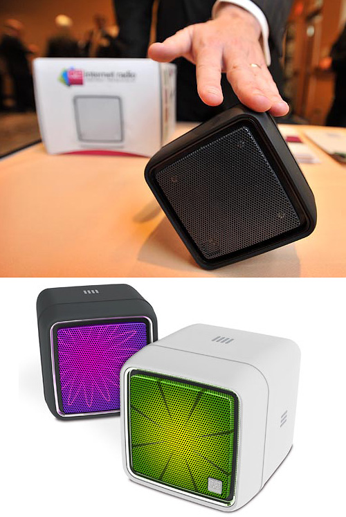 Q2 Cube Internet Radio (Images courtesy Wired Gadget Lab)