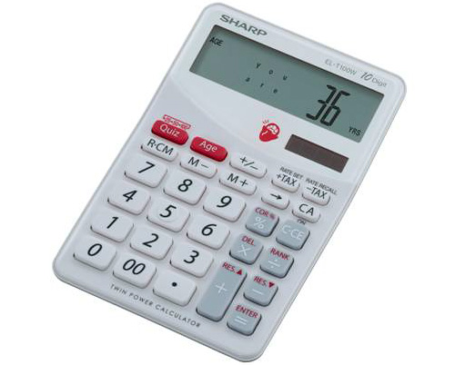 Sharp EL-T100W (Image courtesy Sharp)