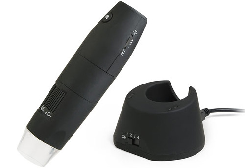 wireless_microscope Wireless USB Digital Microscope (Image courtesy ThinkGeek)