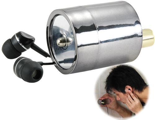 Next Room Ear Amplifier Spy Wall / Door Eavesdropping Device (Image courtesy ChinaGrabber)