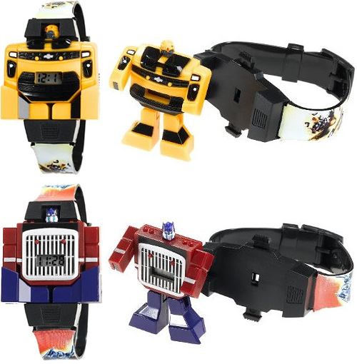 Transformers Watches (Images courtesy Amazon)