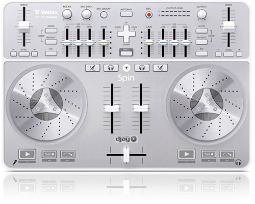 Vestax Spin (Image courtesy Vestax Japan)