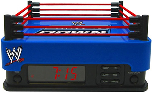 wwe_alarmclock WWE Smackdown Alarm Clock Radio (Image courtesy Digital Blue)