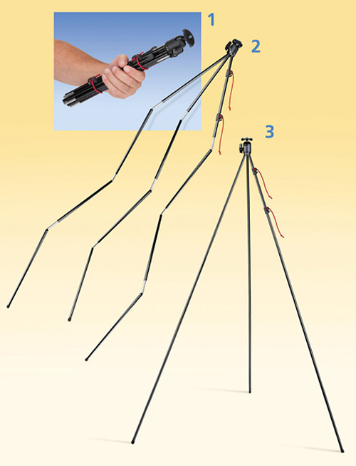 ZipShot Tripod (Image courtesy Tamrac)