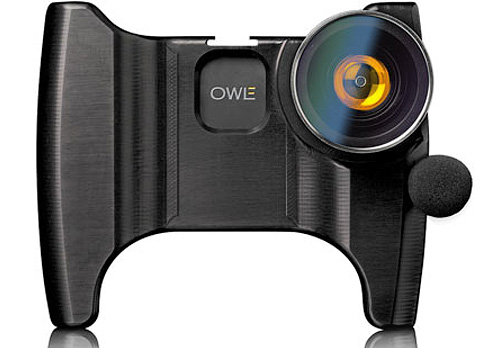 OWLE iPhone Video/Audio Rig (Image courtesy ThinkGeek)