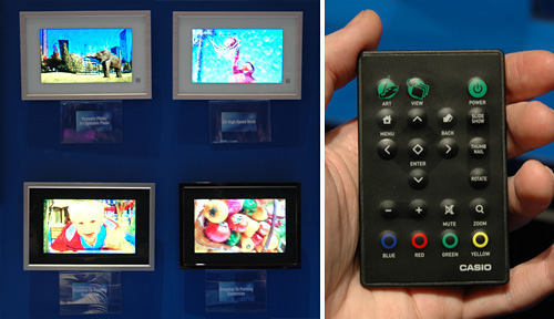 Casio's Digital Art Frame (Image property OhGizmo!)