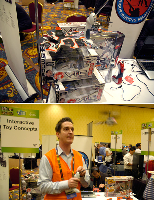 Interactive Toy Concepts' VRC Flying RC Toys (Images property OhGizmo!)