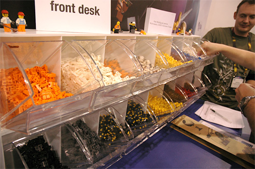 LEGO CES Booth (Image property OhGizmo!)