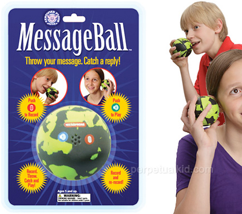 messageball Hog Wild Message Ball (Image courtesy Perpetual Kid)