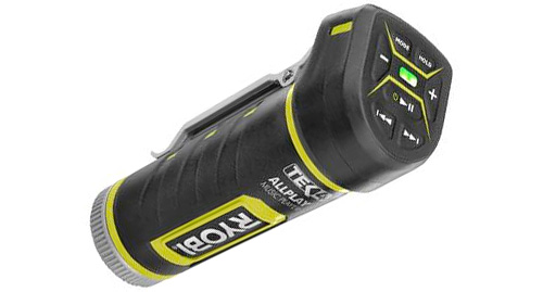 Ryobi Tek4 AllPlay Job Site Music Player (Image courtesy Ryobi)