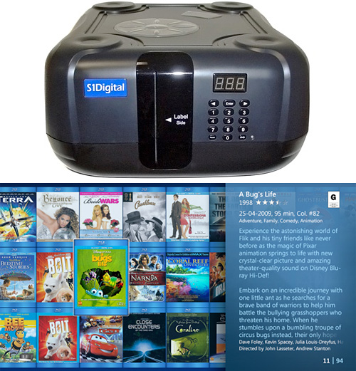 S1Digital 100 Disc Blu-ray Changer