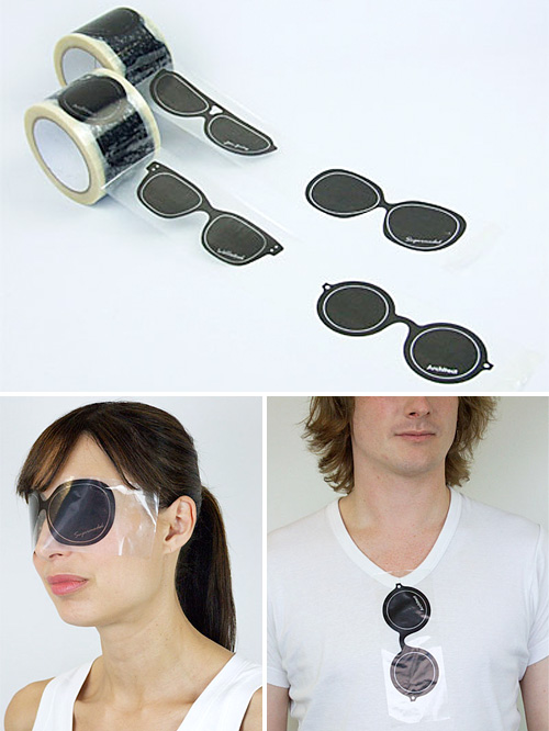 Disposable Sunglasses (Images courtesy Azumi and David)