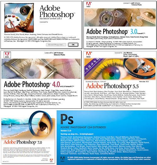 Photoshop Turns 20 On February 10 (Images courtesy Adobe)