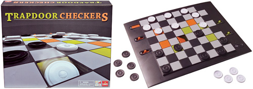 Trapdoor Checkers (Images courtesy Goliath Games)