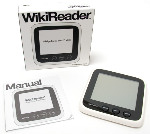 Openmoko WikiReader (Image property OhGizmo!)