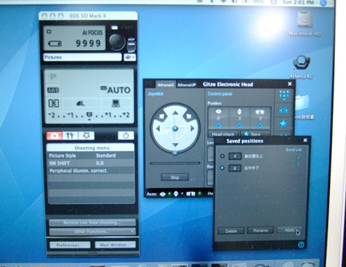 Gitzo Athena Remote Camera Head (Image courtesy Gizmag)