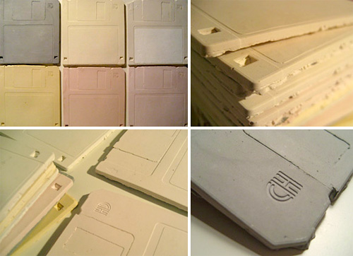 floppy_tiles Floppy Disk Ceramic Tiles (Images courtesy ENESS)